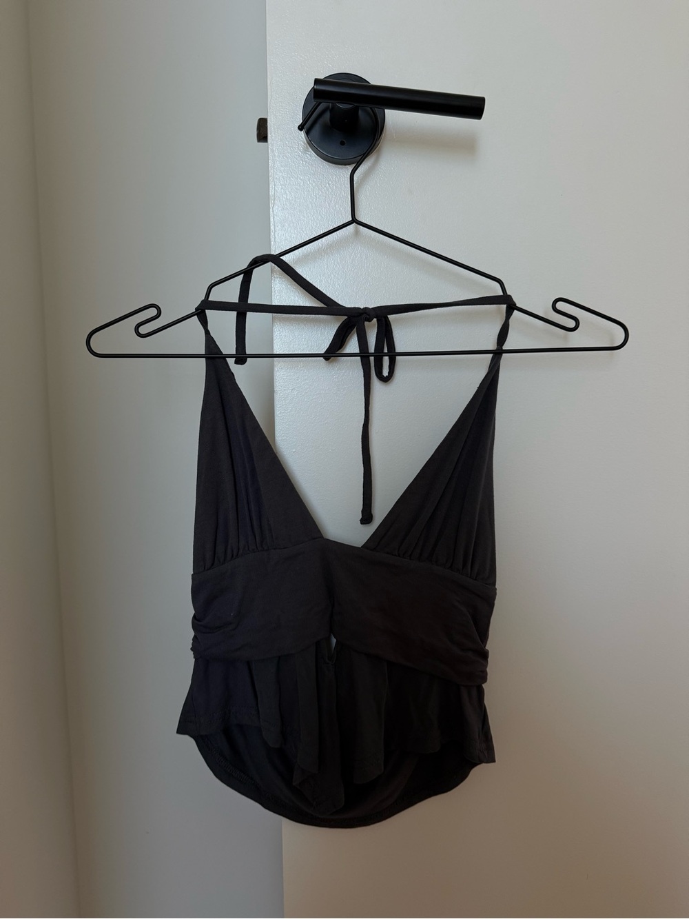 That’s So Fetch Gray Halter Tank Top